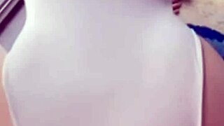 Big Ass Asian Bent Over for Bareback Quickie!