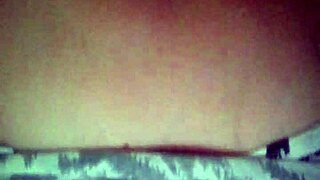 Standing sex at home with toys and dildo