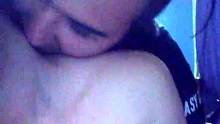 Standing sex at home with toys and dildo