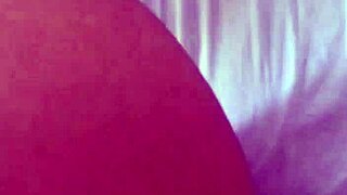 Double penetration with dildo and cock in bent over position doggystyle on big ass!