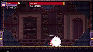 【スカーレット・メイデンの実況プレイ パート2】横スクロのローグライク2階層ボスまで攻略開始！