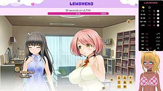 vtuber lewdneko plays love cubed part 9?