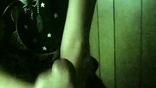 Hey, watch my girlfriend give an epic handjob cumshot!