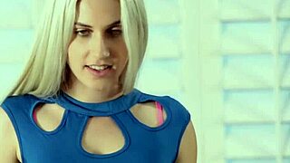 blonde teen gobbles black cock eagerly