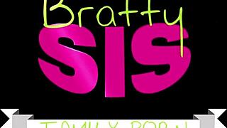 Guy Catches Sister In Costume And Fucks Her Hard