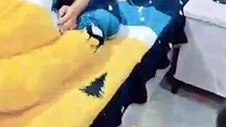 Man fucks sick sister-in-law at home and creampies her