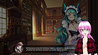 lin la dragona de hielo mirror 05 in 3d cartoon anime