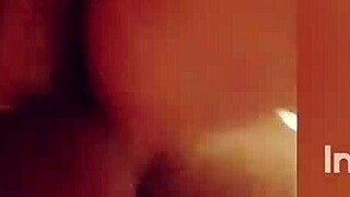 Sexy neighbor in doggy style confinement.