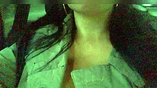 Peruvian girl lets uber driver play with pussy