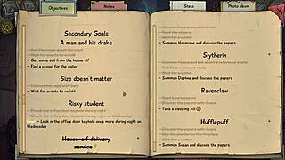 She’s jerking me off in Innocent Witches gameplay!