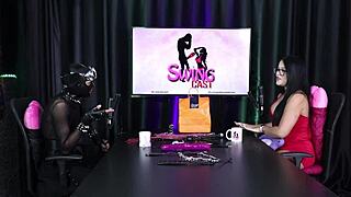 Ramona explains bsdm safety in sheer red 😊