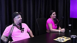 Teen in sheer red lingerie starts wild on xvideos!