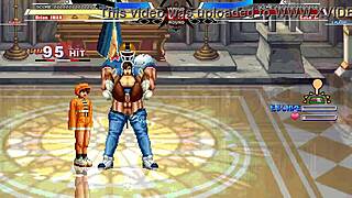 Mugen's Brian and Chunli in a wild 3-person anime sex scene