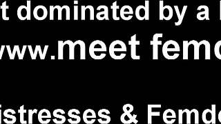 I make all my slaves wear cock cages and use toys on them