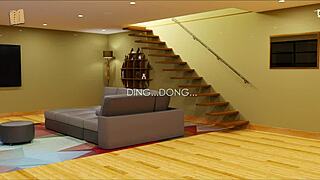 big tits and ass in missionary with monster cock