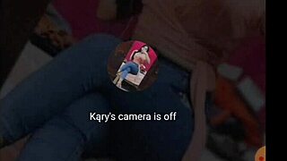 My girlfriend relaxes with a massage for me