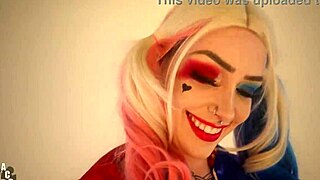 I love watching Harley Quinn get her pussy destroyed by the Joker