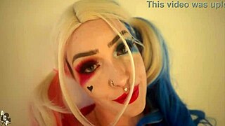 I love watching Harley Quinn get her pussy destroyed by the Joker