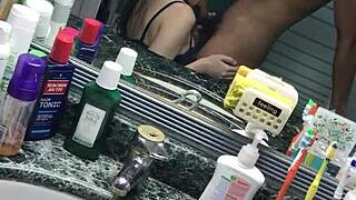 First Time My Girlfriend Fucks With Her Friend In Bed 😍