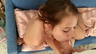 Beautiful Latina Anaduro Gives Intense Homemade Blowjob