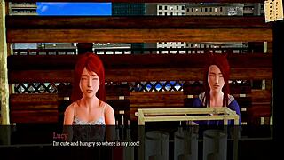 In my new family 262, redhead milf gives blowjob in cowgirl position