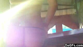 dagfs couple teases in bikini and skirt