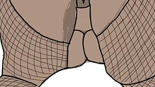 Look At That Black Big Booty In Doggy!