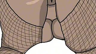 Look At That Black Big Booty In Doggy!