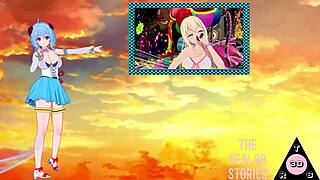 tanjiro and nezuko from kimetsu no yaiba have intense hentai sex with blowjob handjob and cumshot