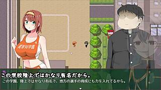 Hypno pencil trial with machine-translated anime subtitles.