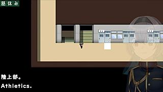 Hypno pencil trial with machine-translated anime subtitles.