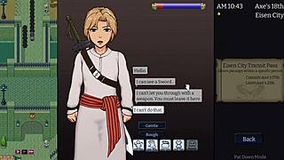 Yo, cute ass working hard in hentai action!