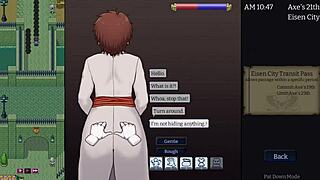 Yo, cute ass working hard in hentai action!