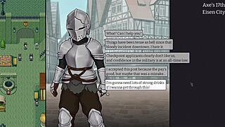 Yo, cute ass working hard in hentai action!