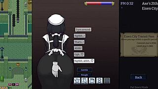 Yo, cute ass working hard in hentai action!