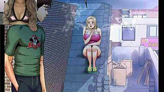 My aunt's erotic chapter in anime hentai