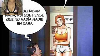 My aunt's erotic chapter in anime hentai