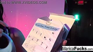 Marica receives a gift box of sex toys to use
