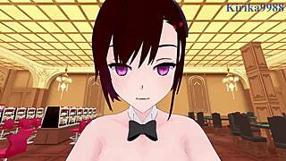 Shizuka mikazuki and beatrix amerhauser in bunny girl outfit for intense 3d sex