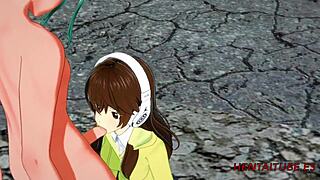 Hey, check out Dr. Stone hentai with Senku and Yuzuriha in hard sex!