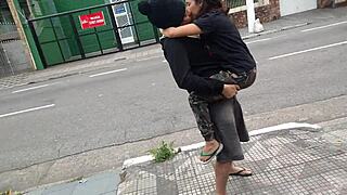 causing wild chaos with bluezao on santana streets