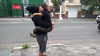 causing wild chaos with bluezao on santana streets