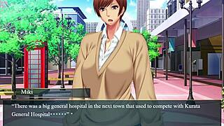 Squeezing the milf's tits in this episode