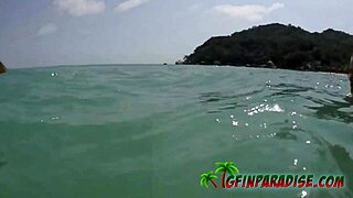 POV Bareback with Girlfriend at Hotel and Beach - What's Next?