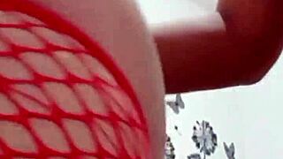 Latina gets assfucked with monster cock on hair without limits.