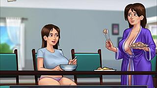 Feeling the emotions in summertime saga episode 195.