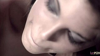 A Very Artistic Lesbian Sex Video with Two Brunettes Fucking in Black and White