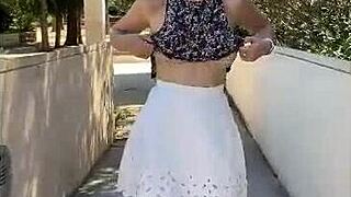 I had a naughty outdoor adventure in Spain day 4.