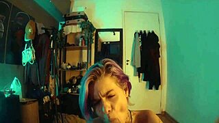 Sloppy Blowjob On Skinny Guy's Cock.