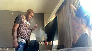 Getting head with Gaktrizzy! Standing beside me, getting head too in this 4sum!